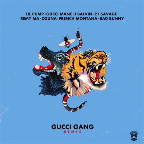 gucci gang remix geolier testo|gucci gang mega remix.